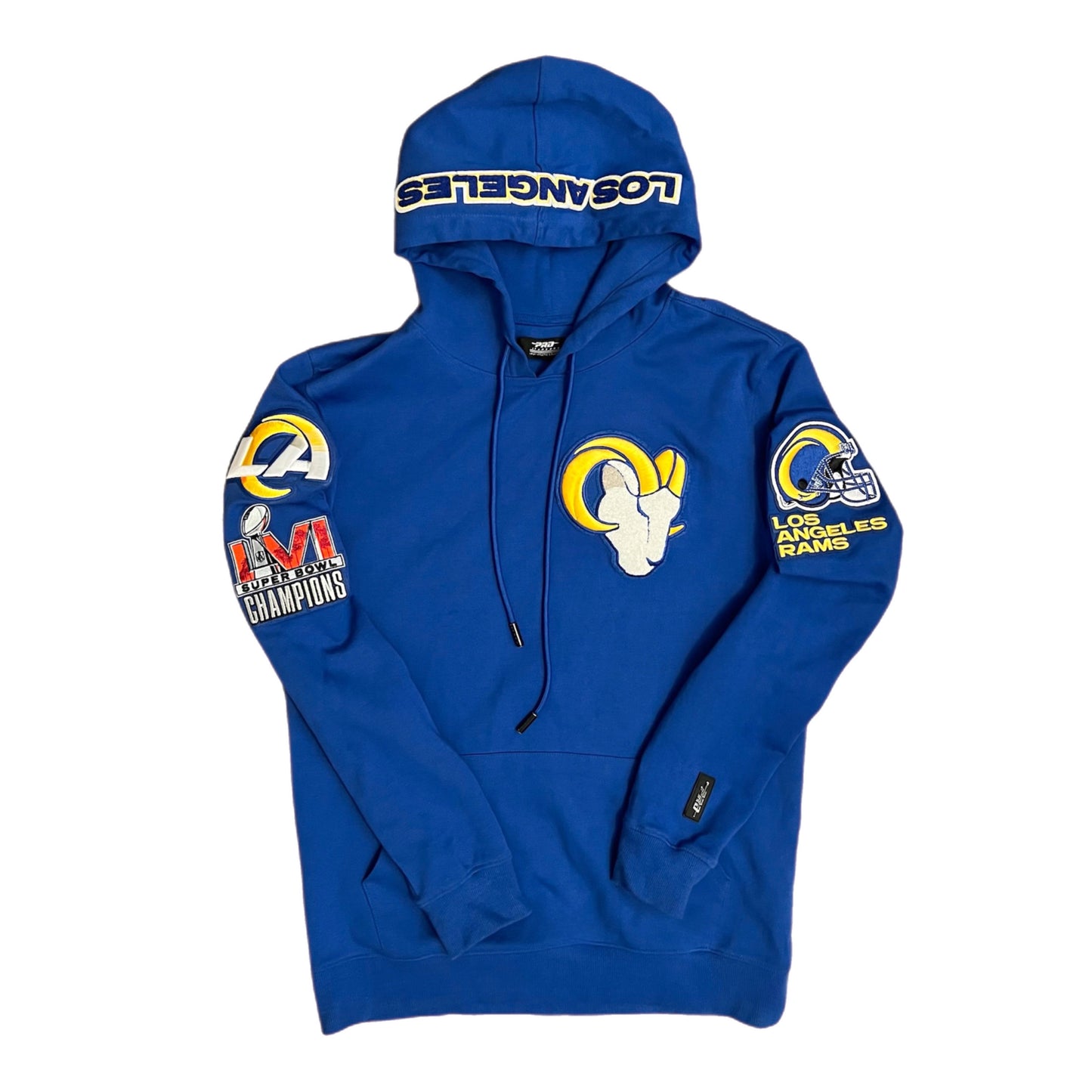 Los Angeles Rams Chenille Super Bowl LVI Luxury Edition Hoodie - M