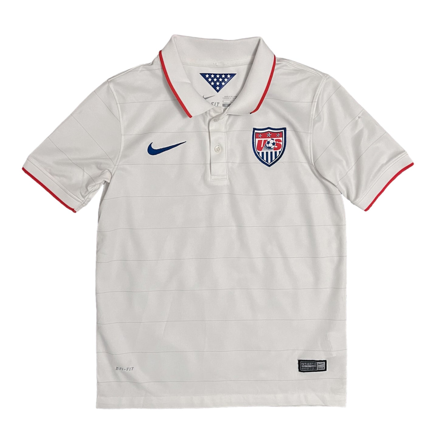 USMNT 2014 Nike Dri Fit Home Jersey - YM