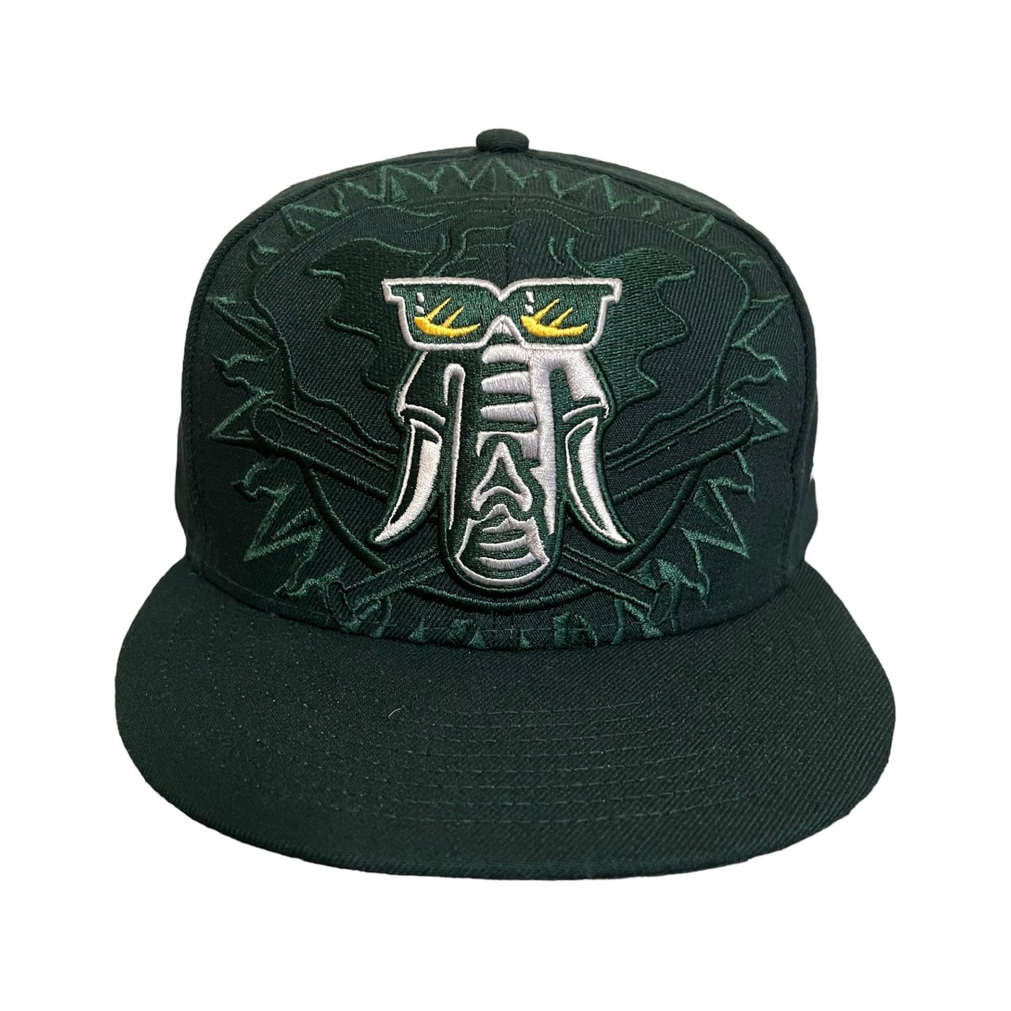 Oakland A’s Stomper Logo New Era Fitted Hat - 7 5/8