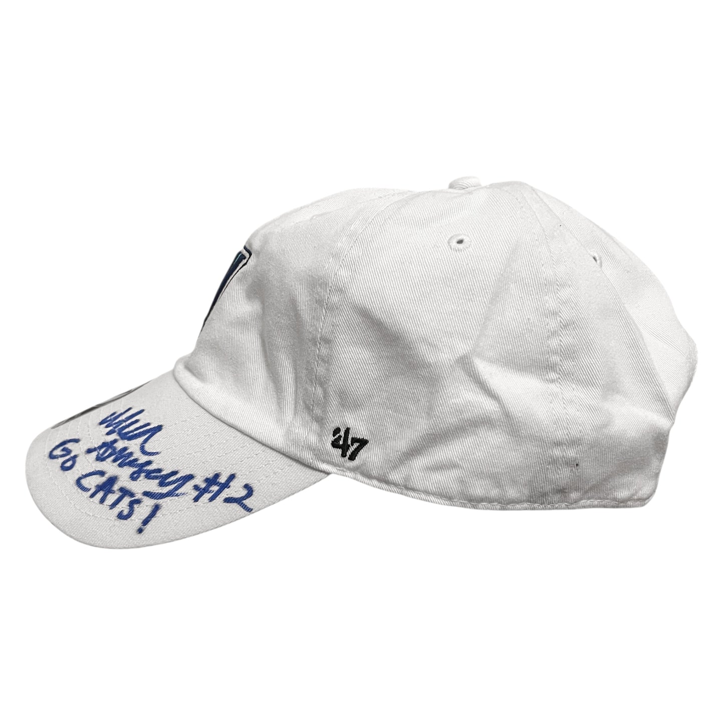 Signed Mark Armstrong #2 Villanova Basketball Hat