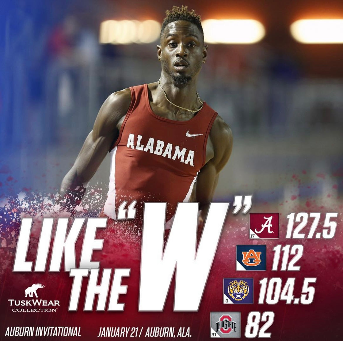2017 Alabama Crimson Tide Track & Field Tank Top - 2XL