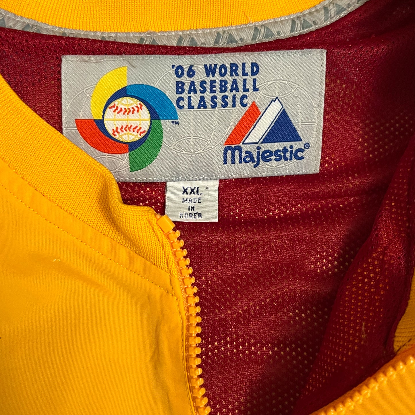 2006 Team Venezuela World Baseball Classic Dugout Pullover - 2XL