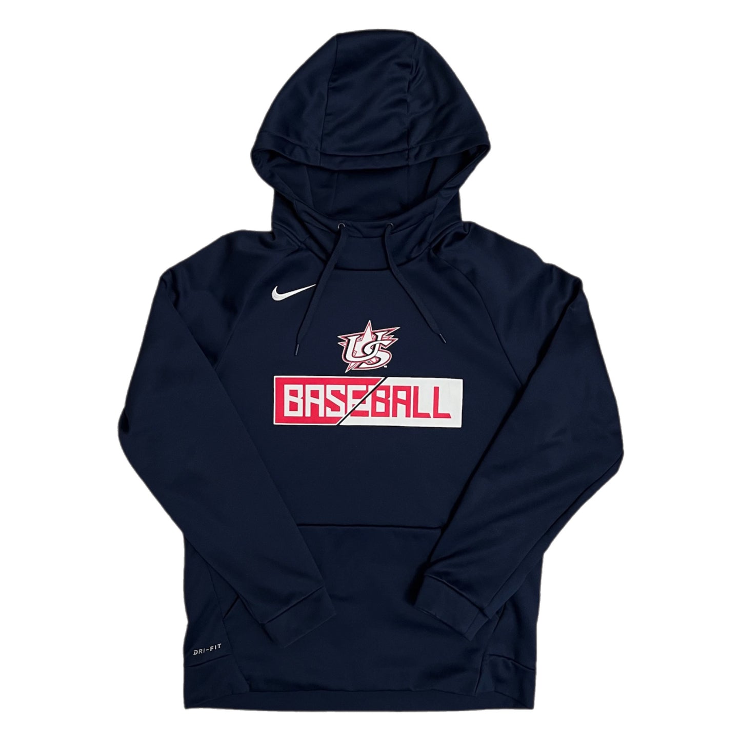 Team USA Baseball Nike Dri Fit Hoodie - M