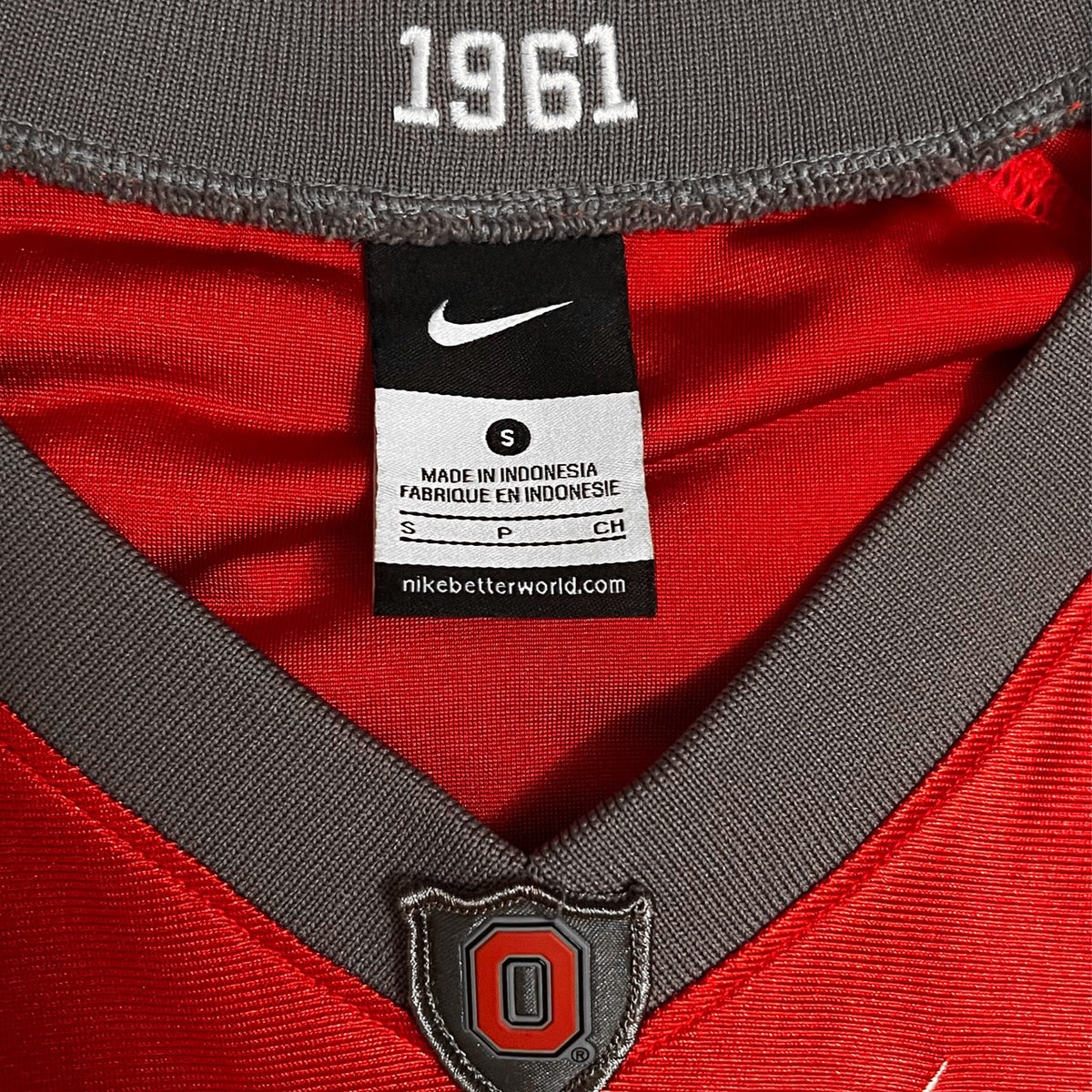 Ohio State Buckeyes 2011 Pro Combat Jersey - S