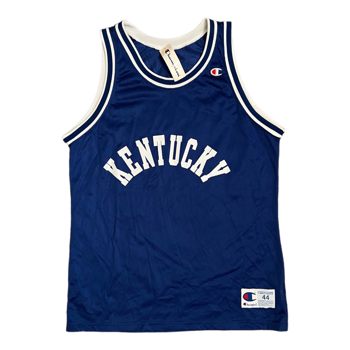 Vintage Kentucky Wildcats Basketball Champion Jersey - 44