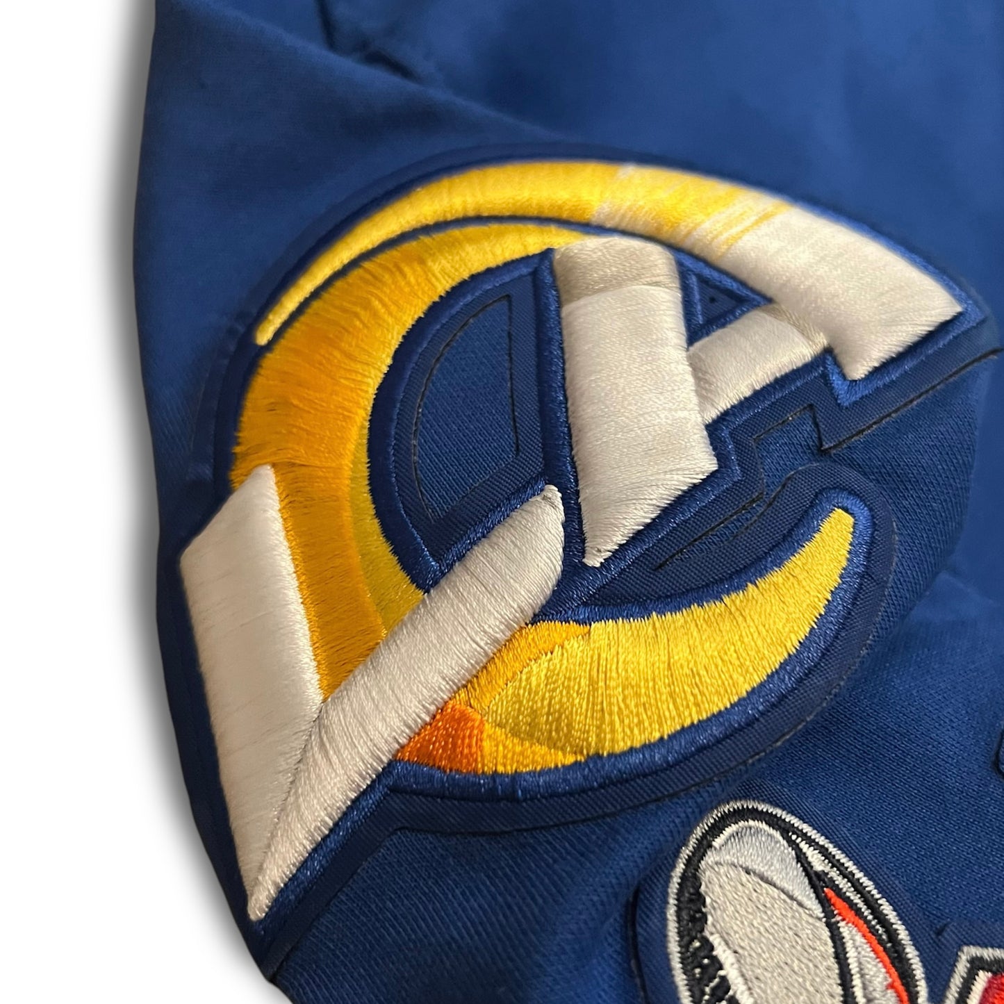 Los Angeles Rams Chenille Super Bowl LVI Luxury Edition Hoodie - M