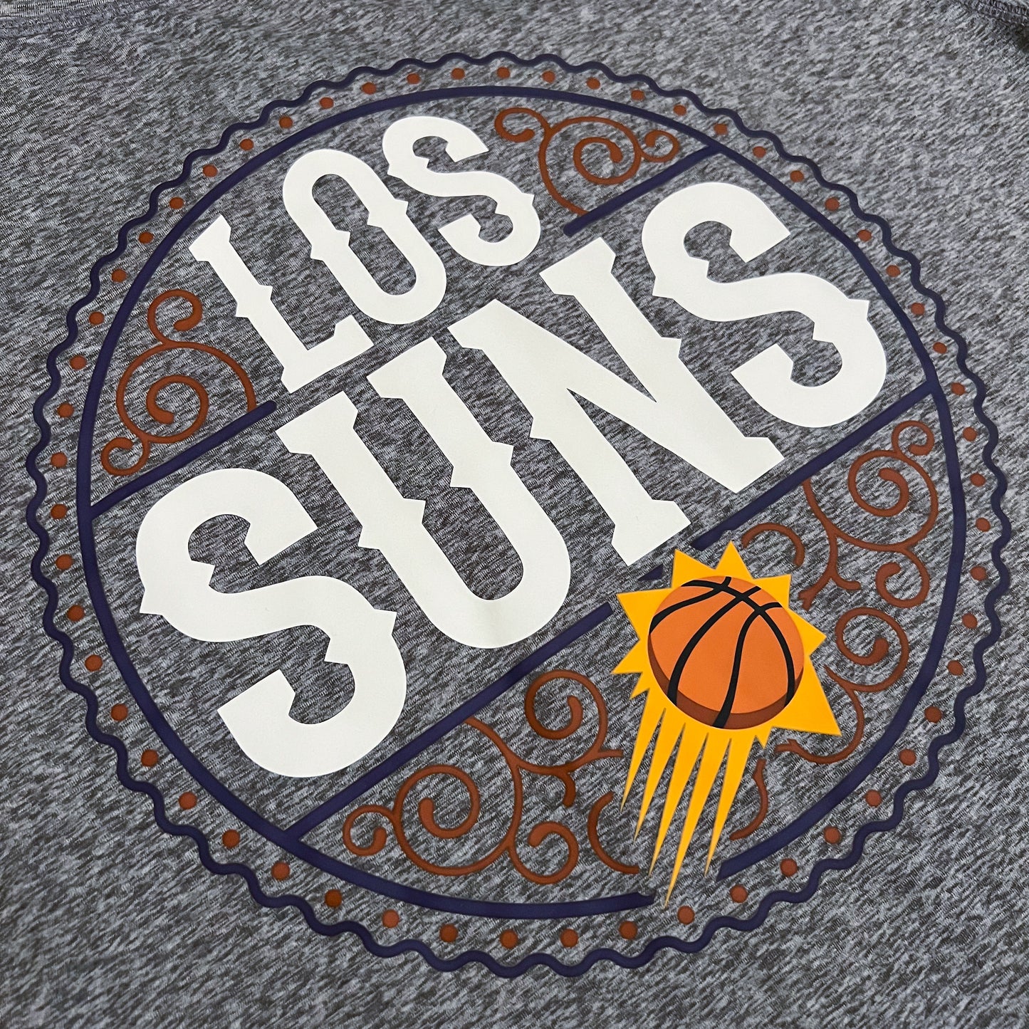 Mikal Bridges 2020 Team Issued Phoenix Suns Warm Up Shooting Shirt - LT