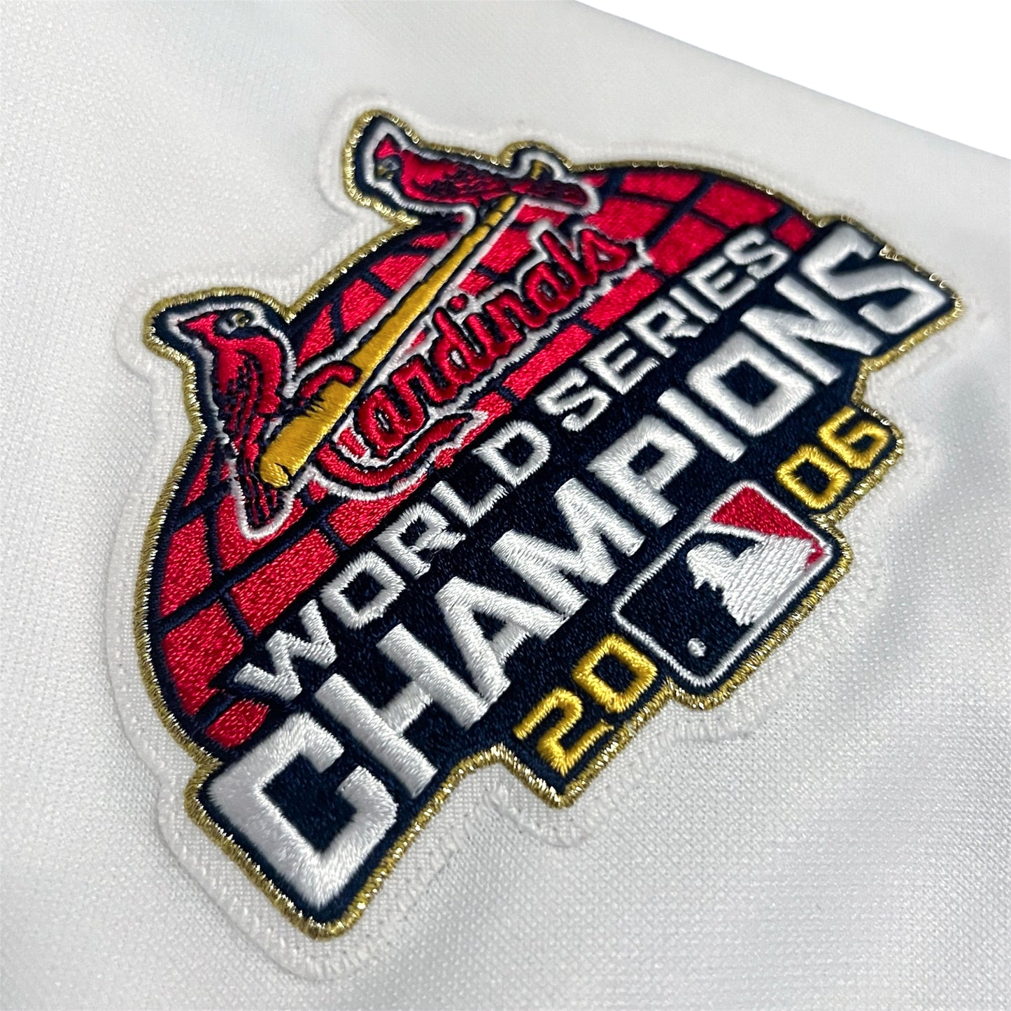Authentic 2006 World Series Champs St. Louis Cardinals Scott Rolen Jersey - XL