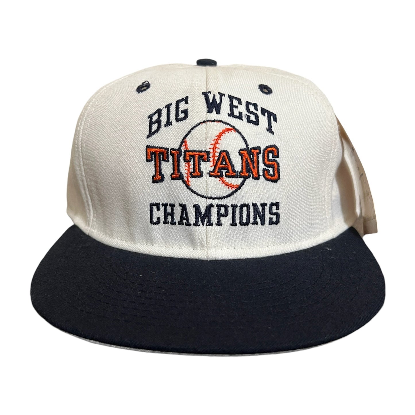 Vintage Cal State Fullerton Titans Baseball Big West Champions Snapback