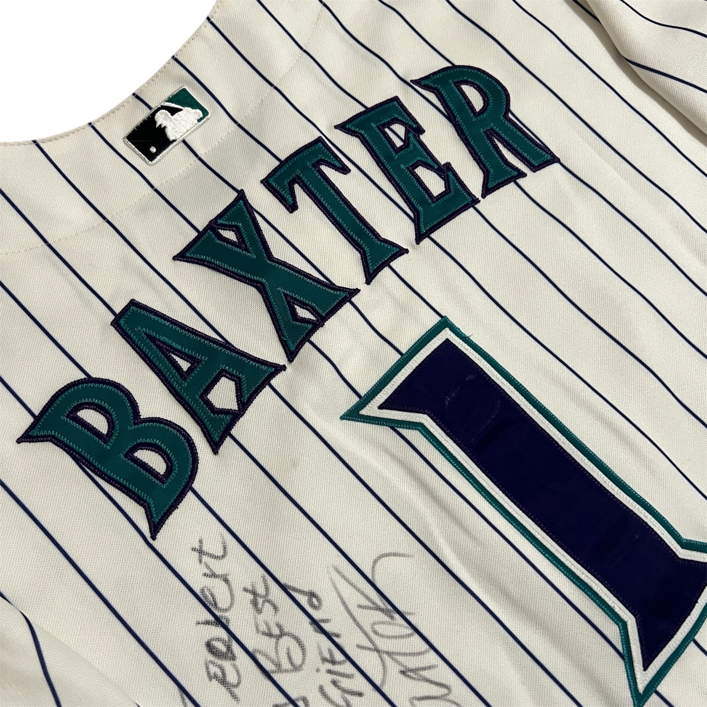 Vintage Signed Team Issued Arizona Diamondbacks D. Baxter Mascot Jersey - 52