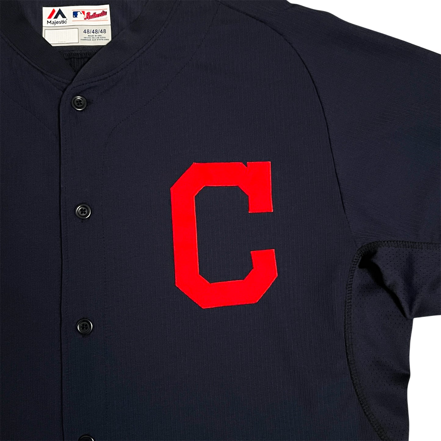 2015 Player Issued Shaun Marcum Cleveland Guardians Jersey - 48/L