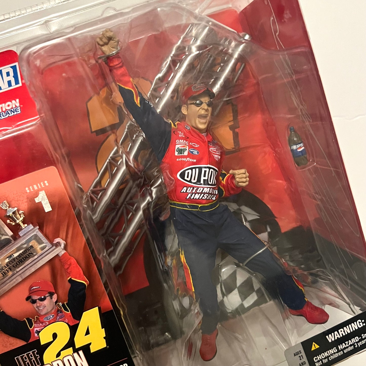 Jeff Gordon 2003 NASCAR Cup Champion McFarlane Figure