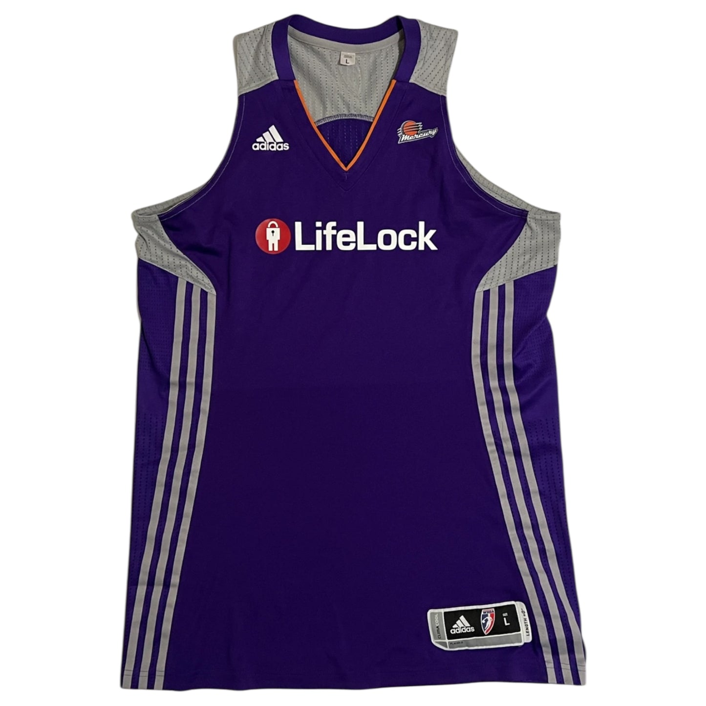 Authentic Phoenix Mercury Blank WNBA Jersey - L