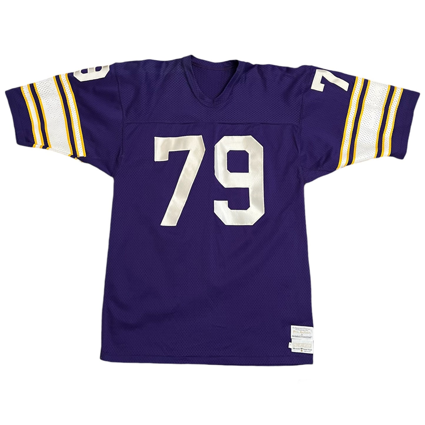 Vintage Authentic Minnesota Vikings 1970’s Sand Knit Jersey - L