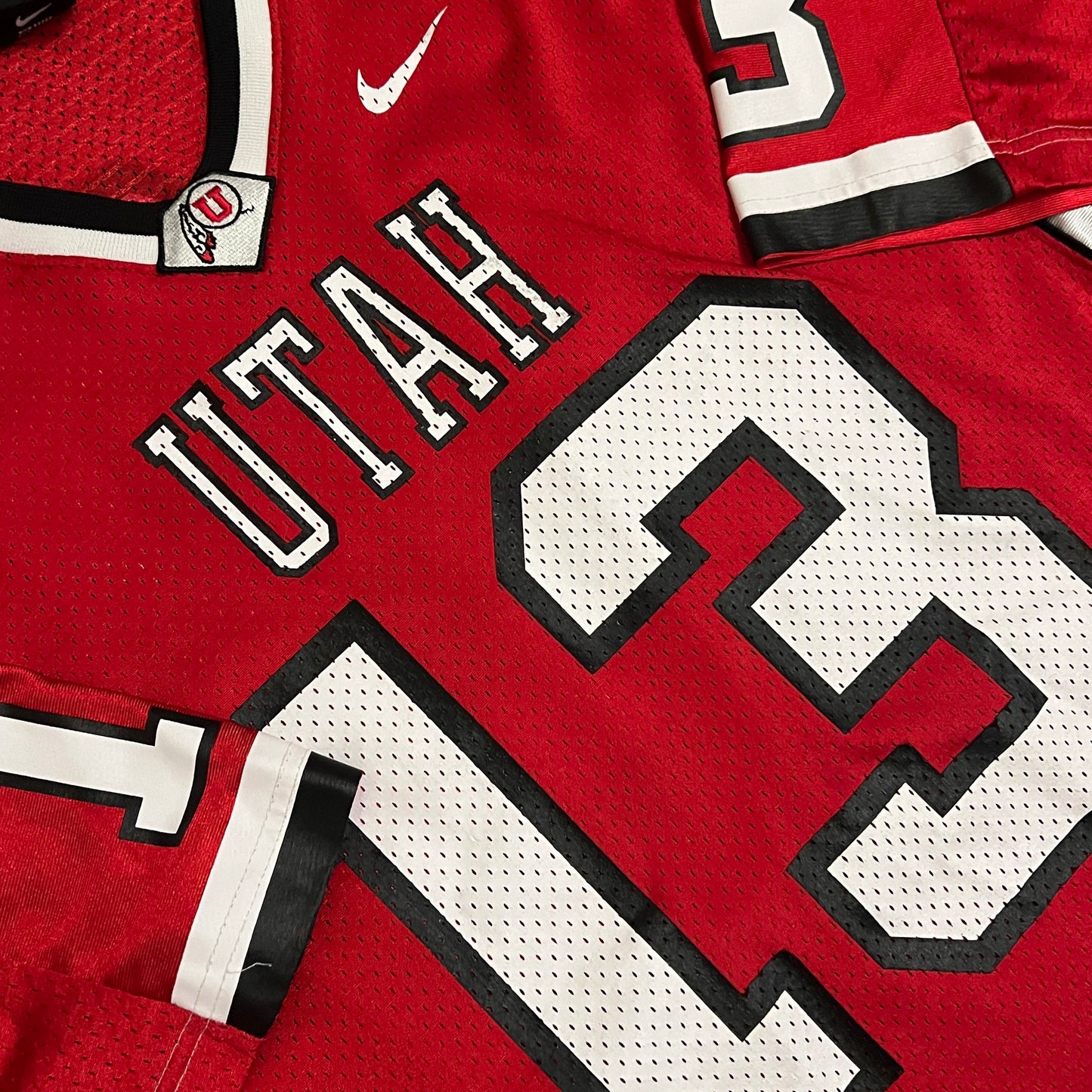 Vintage Utah Utes Football Jersey - L