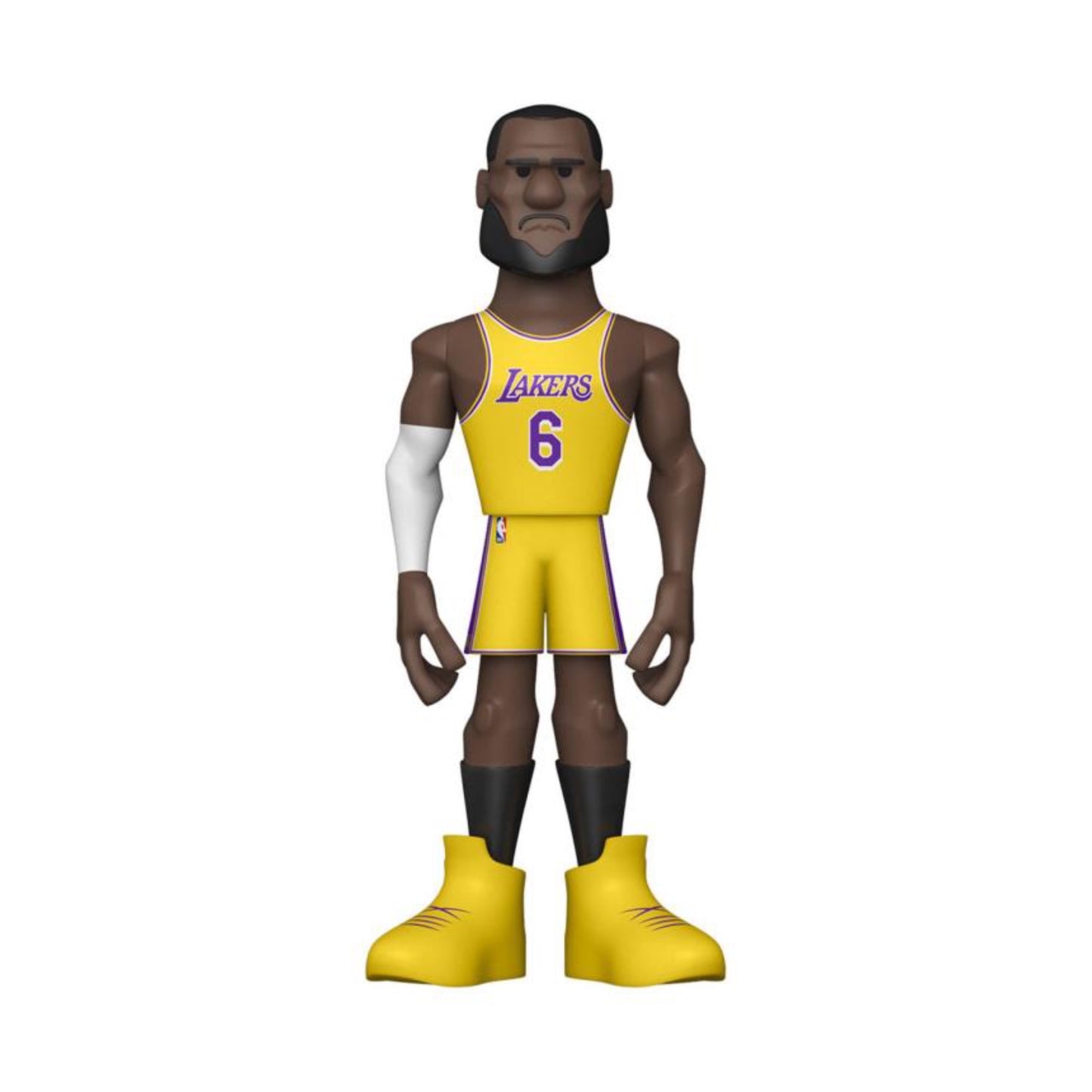 LeBron James Los Angeles Lakers Funko Gold Vinyl 5” Figure