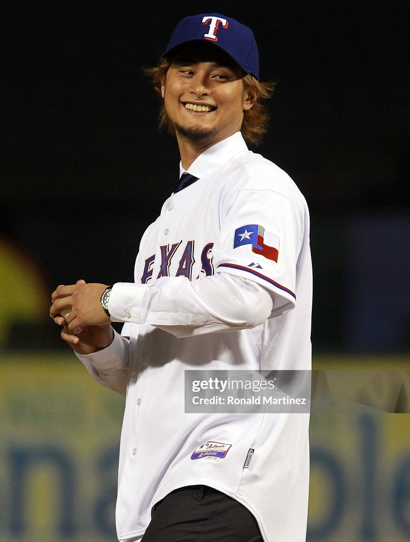 Authentic Texas Rangers Batting Practice Jersey - 48/L