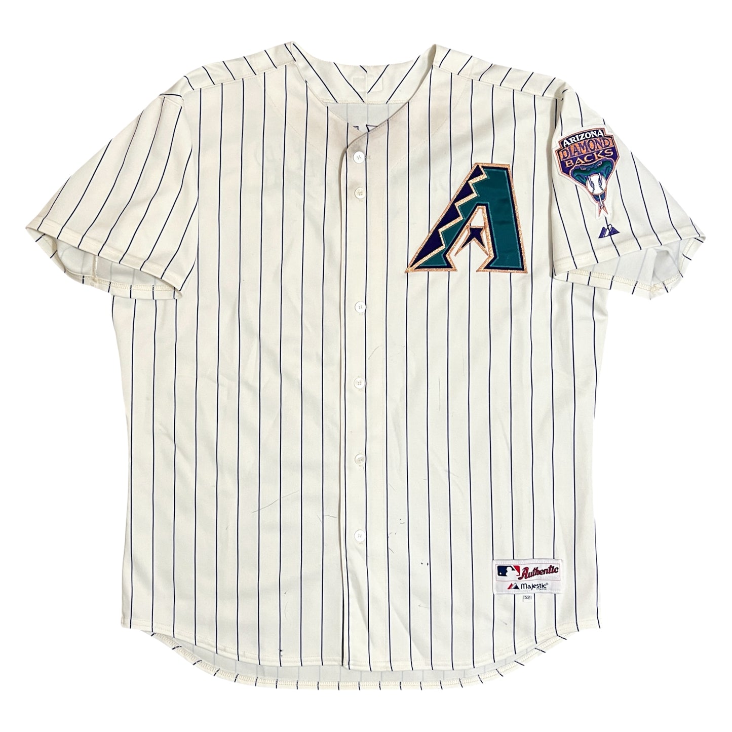 Vintage Signed Team Issued Arizona Diamondbacks D. Baxter Mascot Jersey - 52