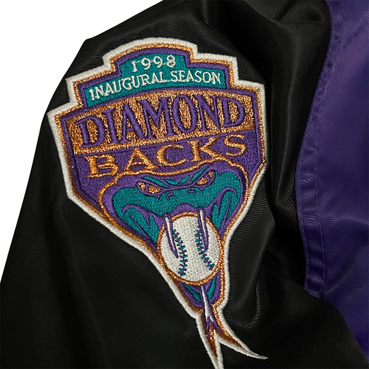 Vintage 1998 Arizona Diamondbacks Starter Diamond Collection Jacket - M