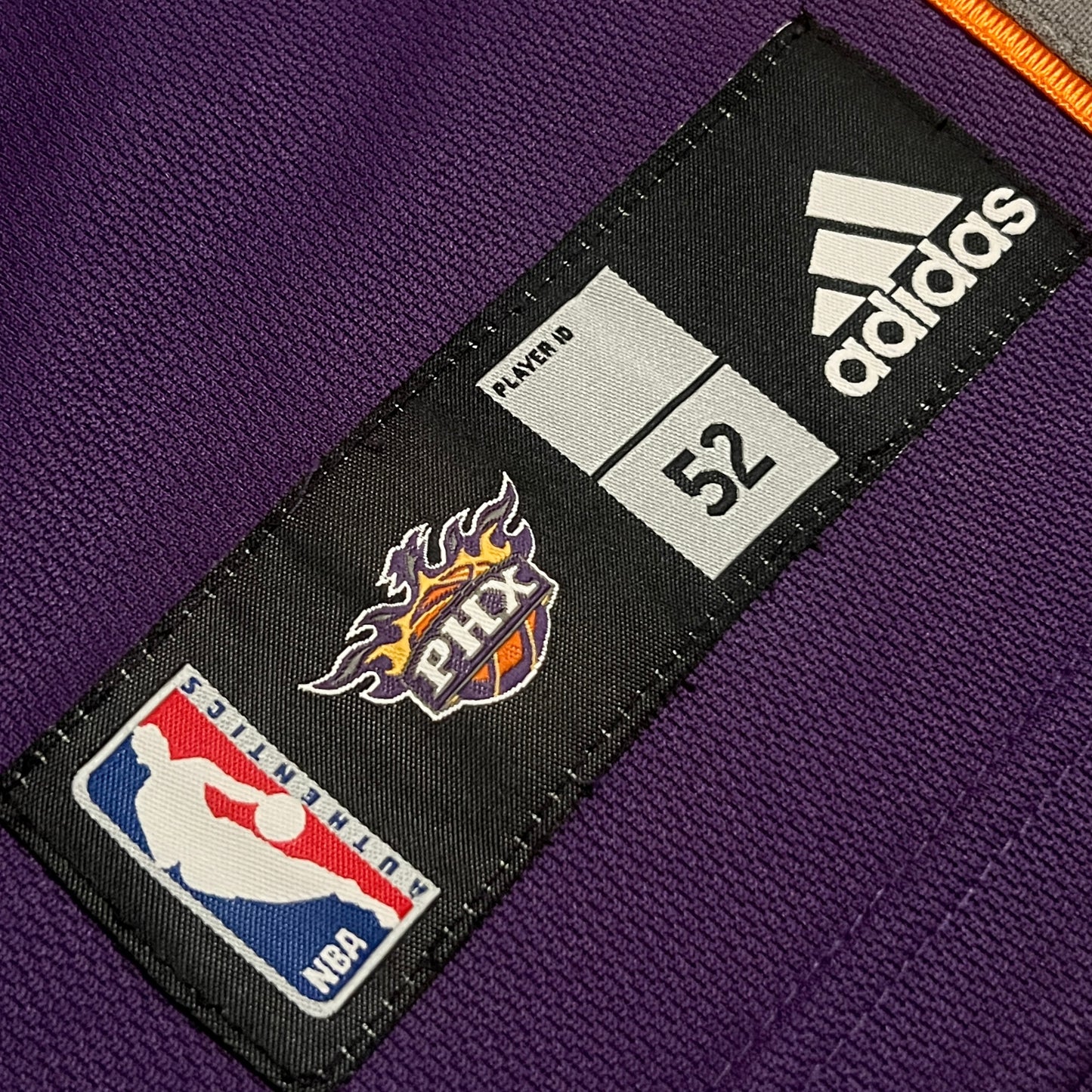 Signed Grant Hill Phoenix Suns Authentic Jersey - 52