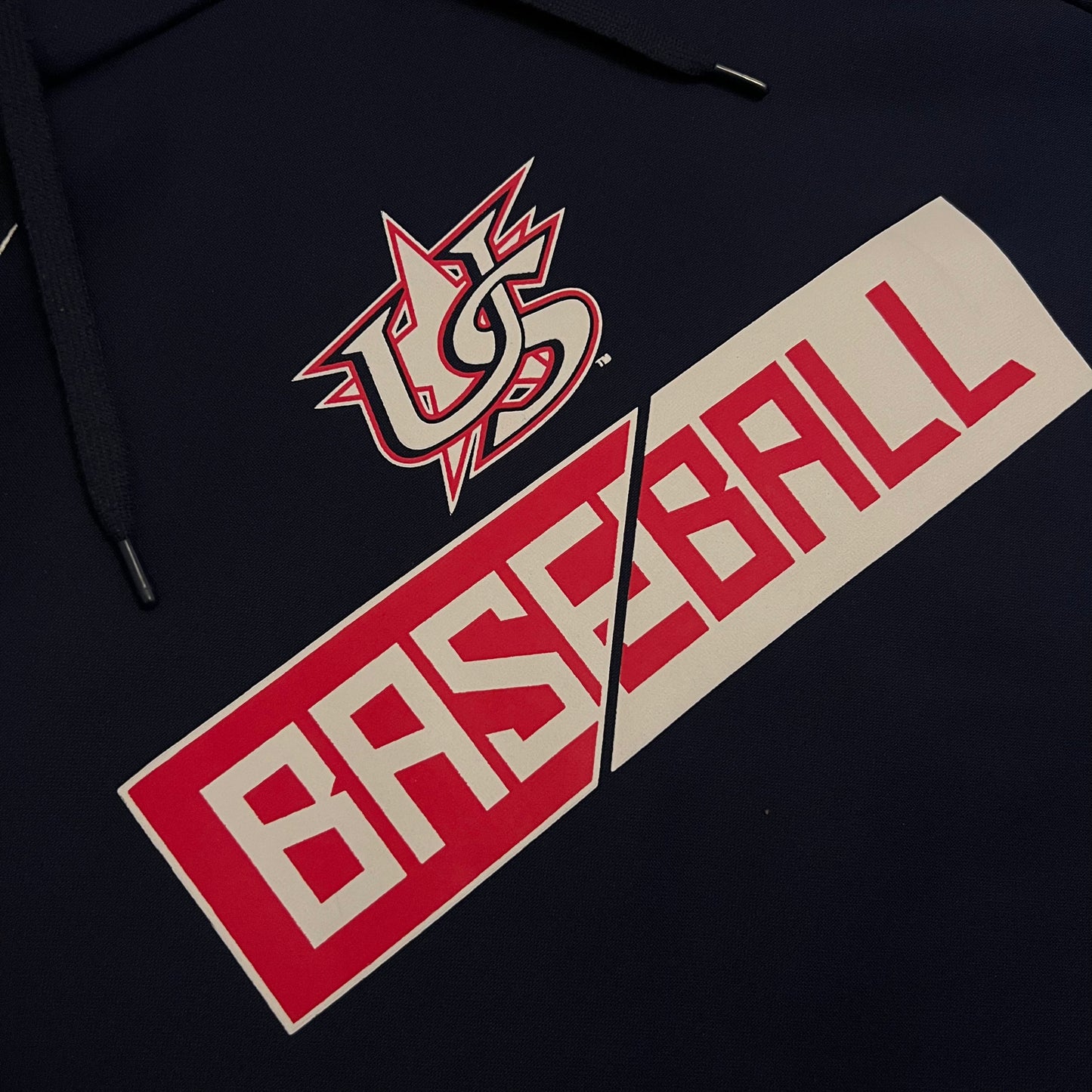 Team USA Baseball Nike Dri Fit Hoodie - M