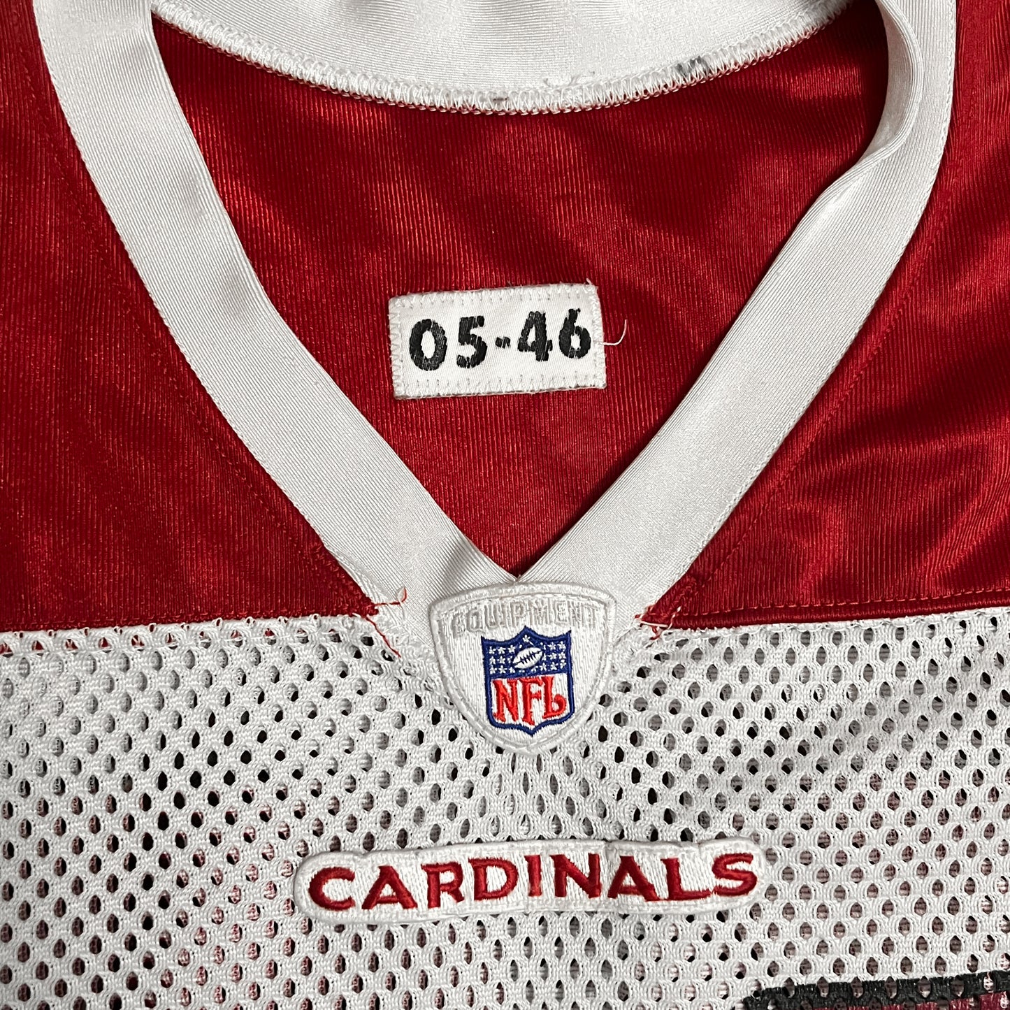 2005 Arizona Cardinals #80 Bryant Johnson Practice Jersey - 46
