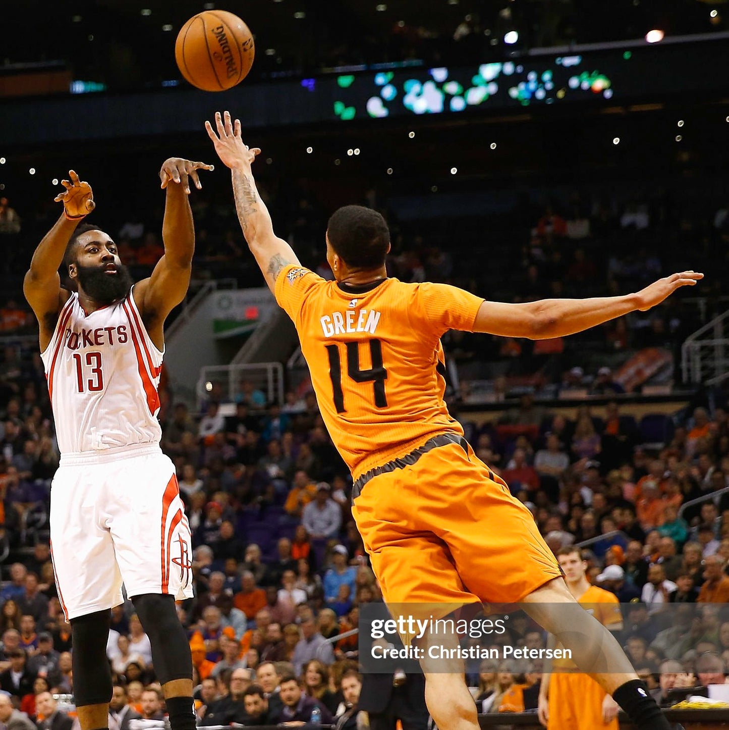 Team Issued 2014/15 Gerald Green Phoenix Suns Game Shorts - XL