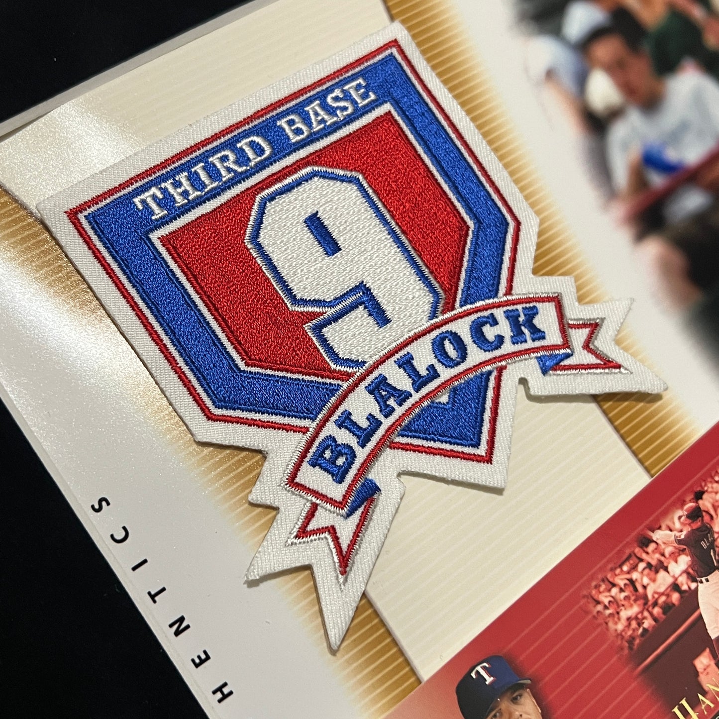 Hank Blalock Texas Rangers Upper Deck Authentics Limited Edition Autograph /175