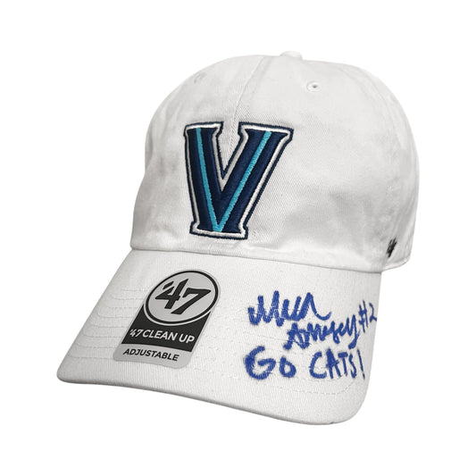 Signed Mark Armstrong #2 Villanova Basketball Hat