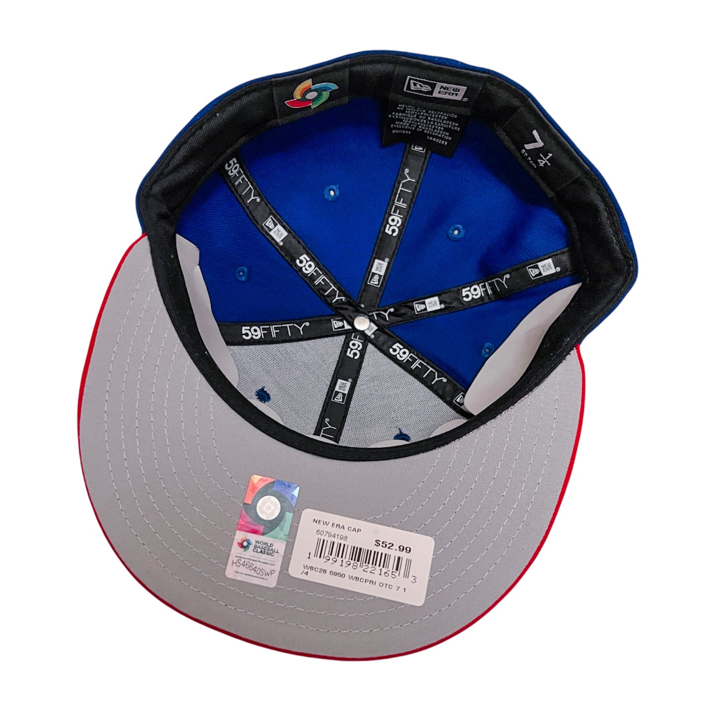 Team Puerto Rico 2026 WBC New Era 59FIFTY Hat - 7 1/4