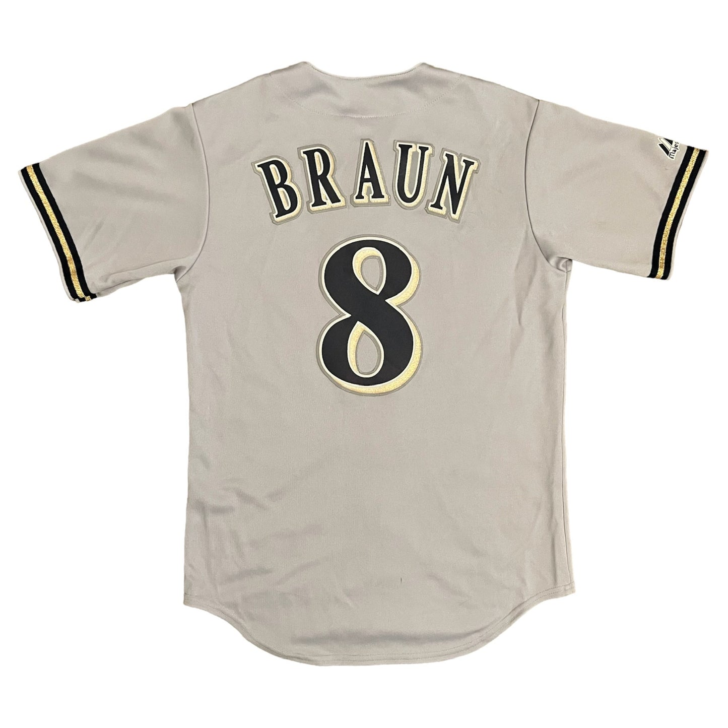 Ryan Braun Milwaukee Brewers Majestic Jersey - S