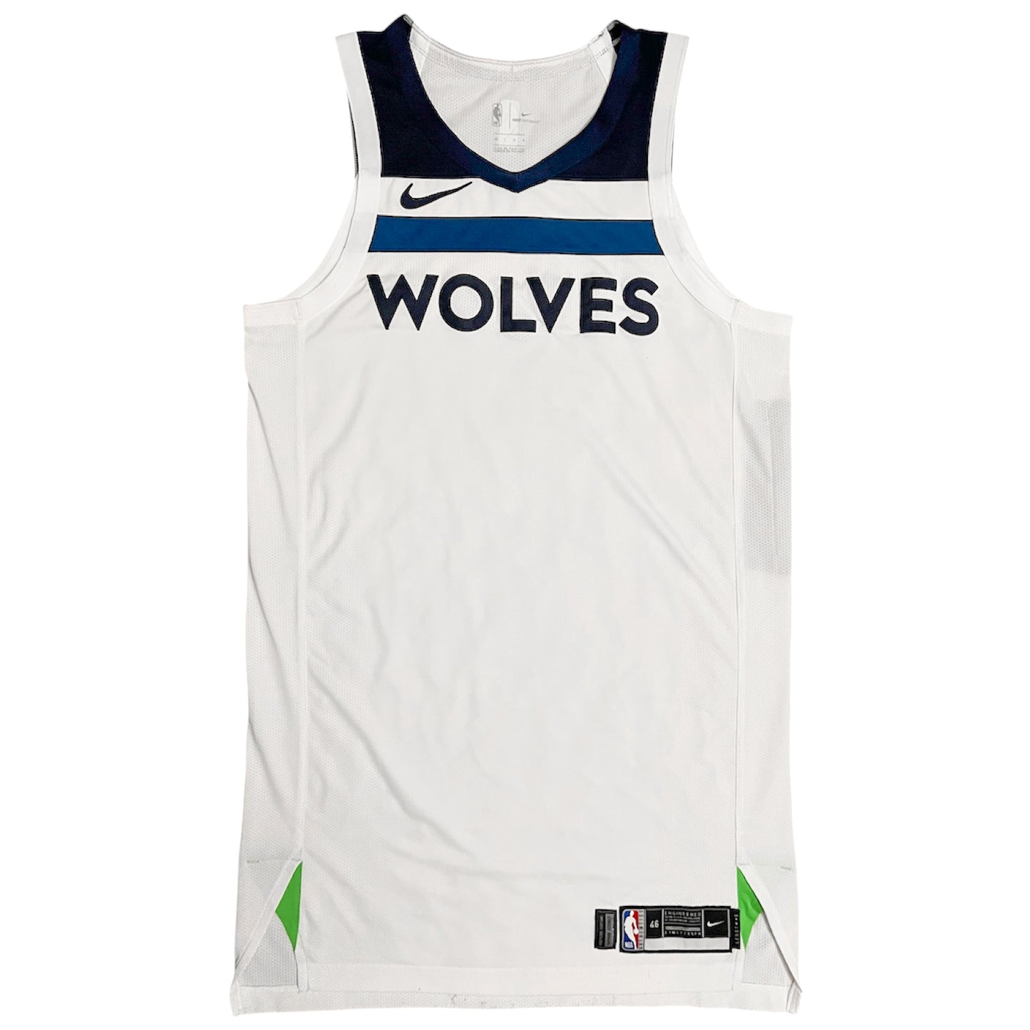 Minnesota Timberwolves 2018/19 Team Issued NBA Jersey - 46/L