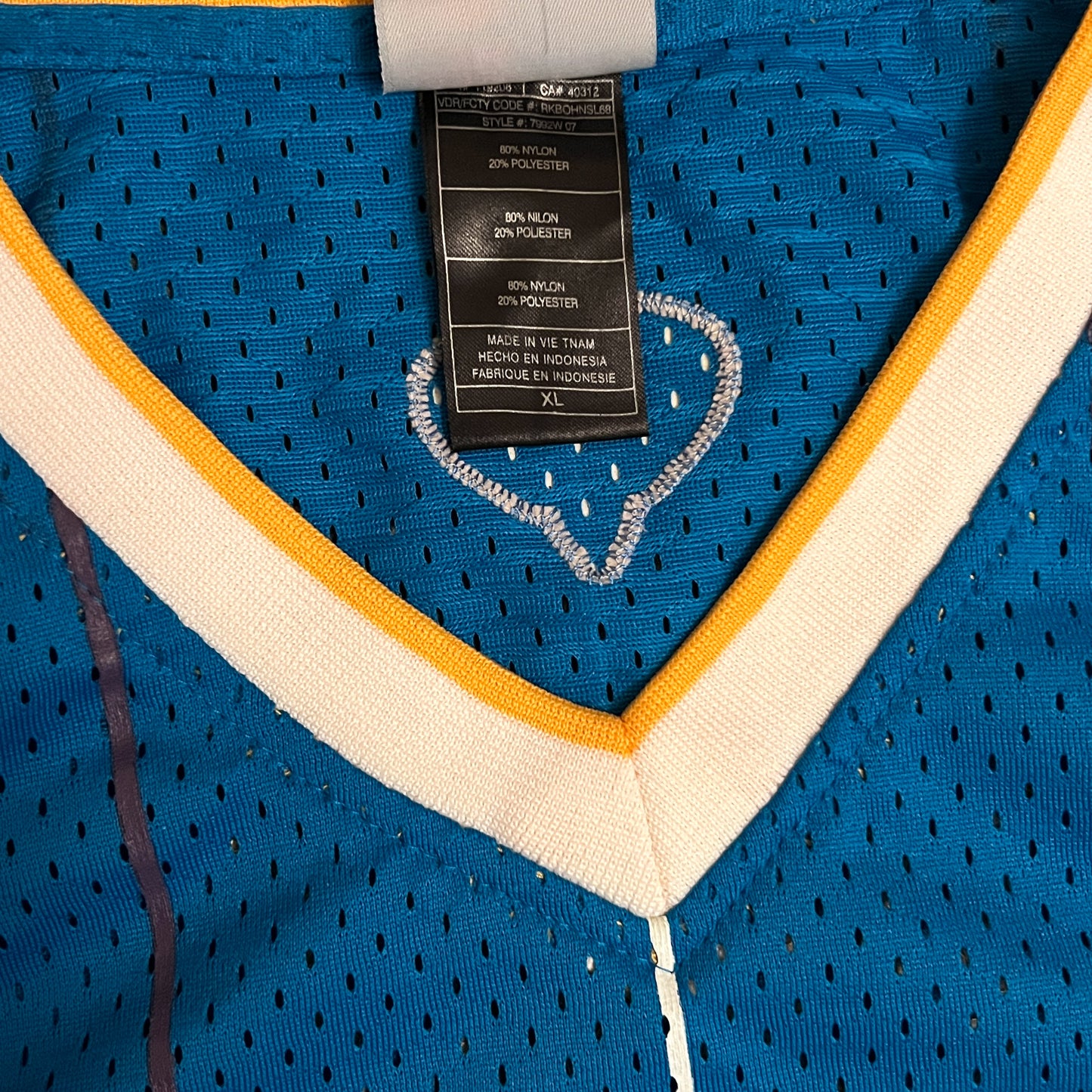 Vintage Chris Paul New Orleans Hornets 2010-2013 Away Jersey - XL