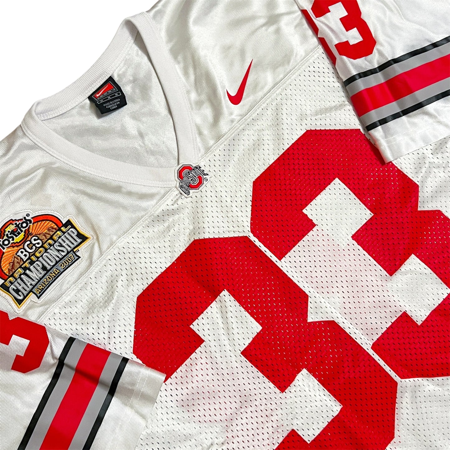 2007 Ohio State Buckeyes Fiesta Bowl BCS Championship Jersey - M