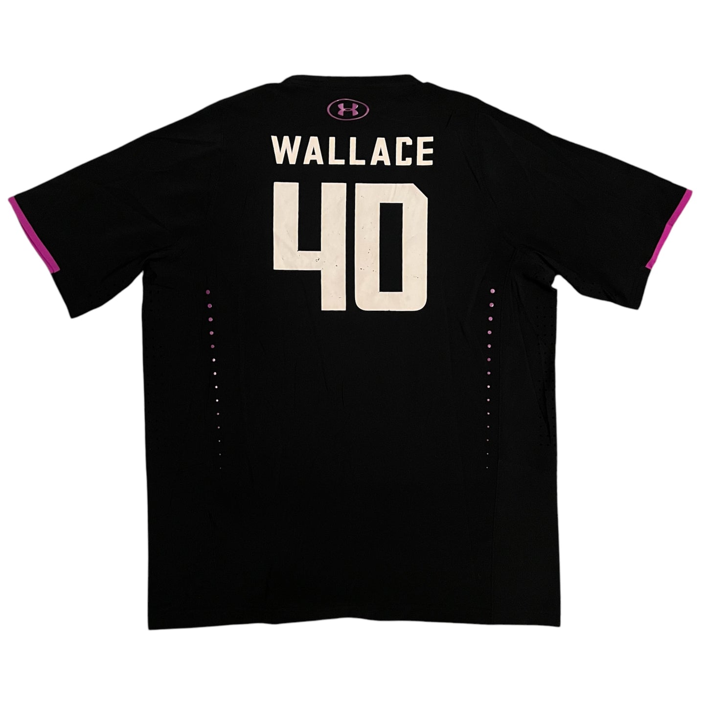 Player Issued 2018 NFL Combine #40 Levi Wallace Performance Shirt - L