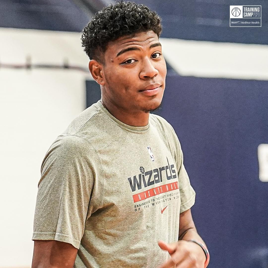 Team Issued 2020 Washington Wizards Practice Court Shirt - XLT