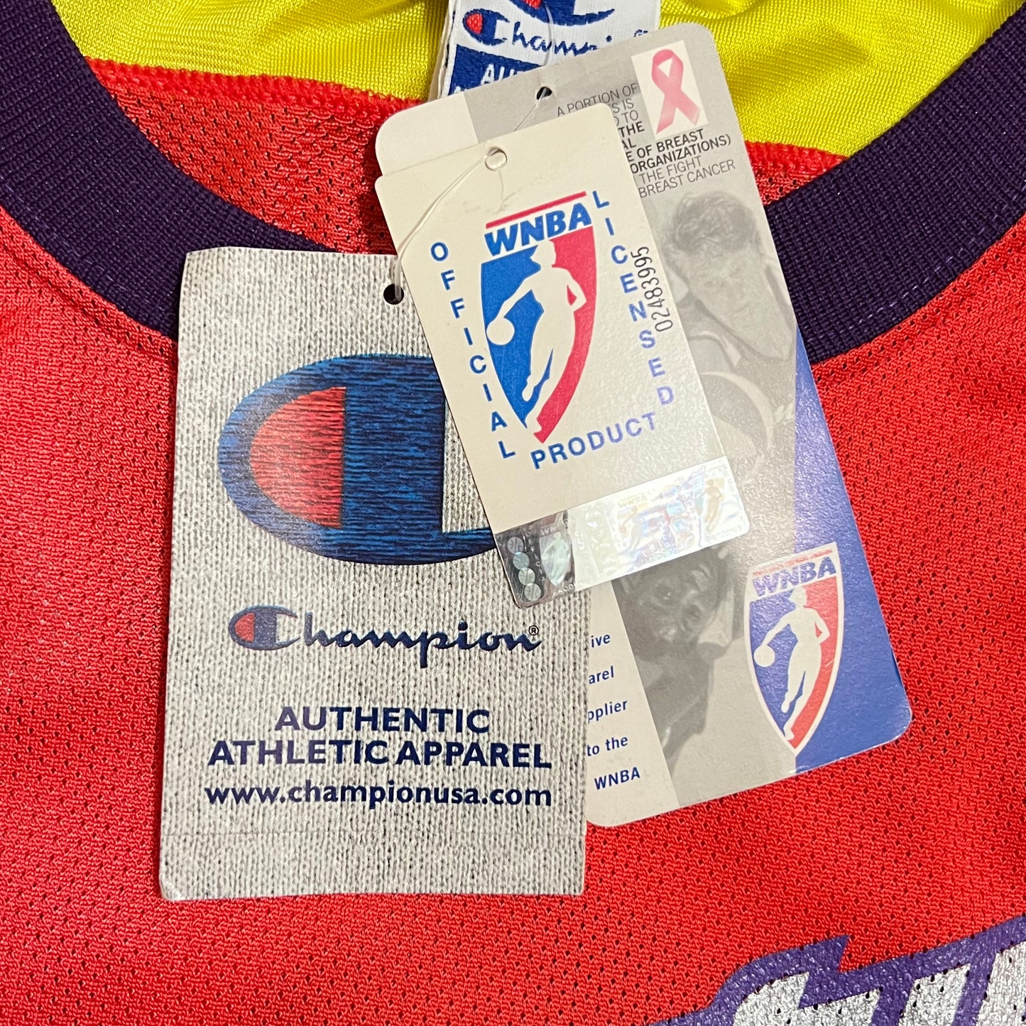 Deadstock Vintage Maria Stepanova Phoenix Mercury WNBA Champion Jersey - 2XL