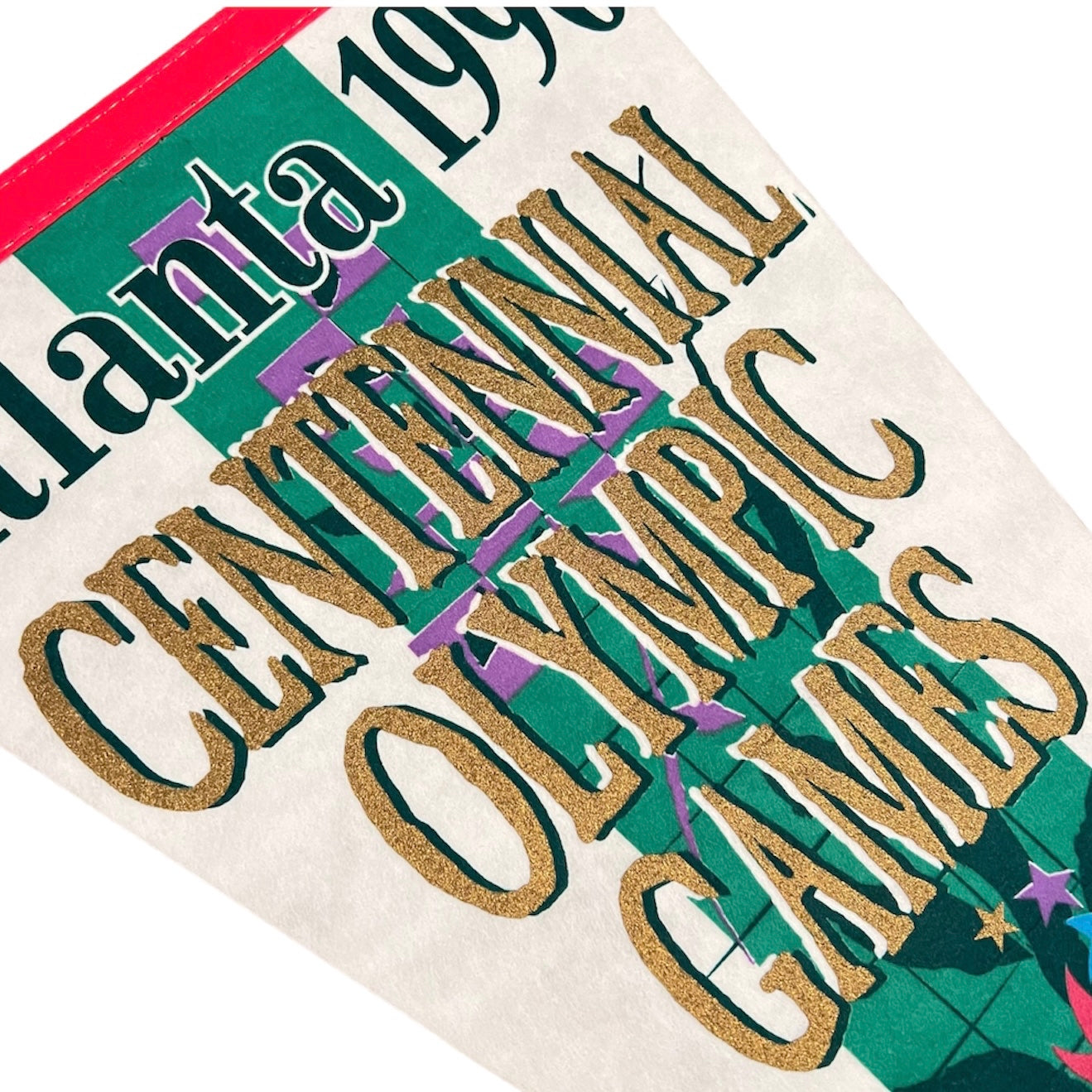 1996 Atlanta Centennial Olympic Games Pennant