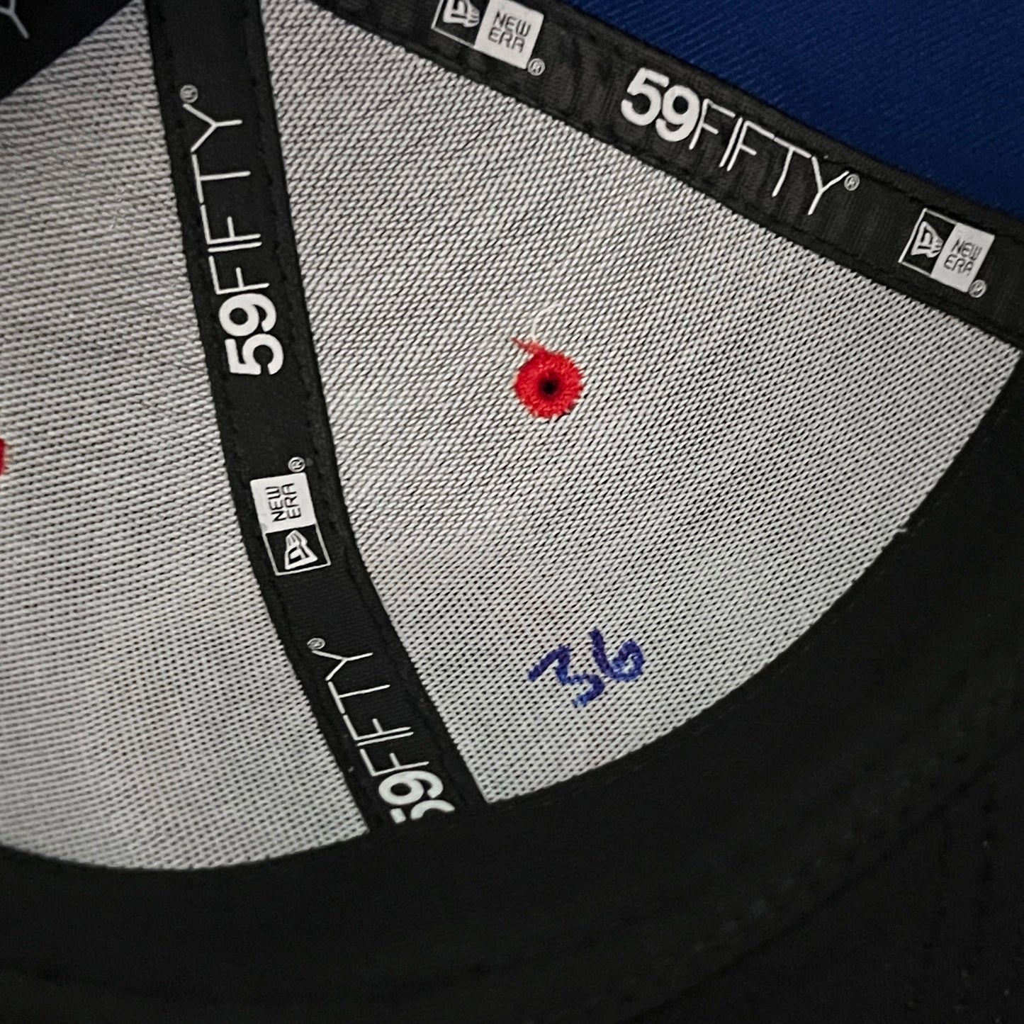 Team Issued Knoxville Smokies MiLB New Era Hat - 7 1/4