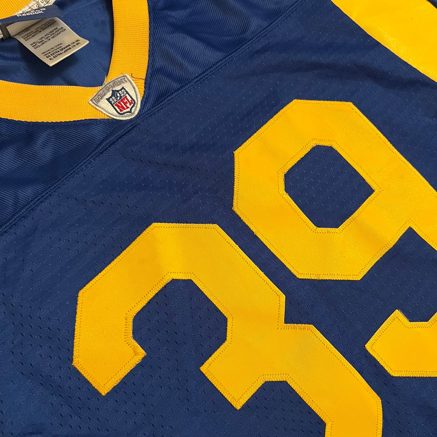 Vintage Steven Jackson St. Louis Rams Reebok Jersey - YXL