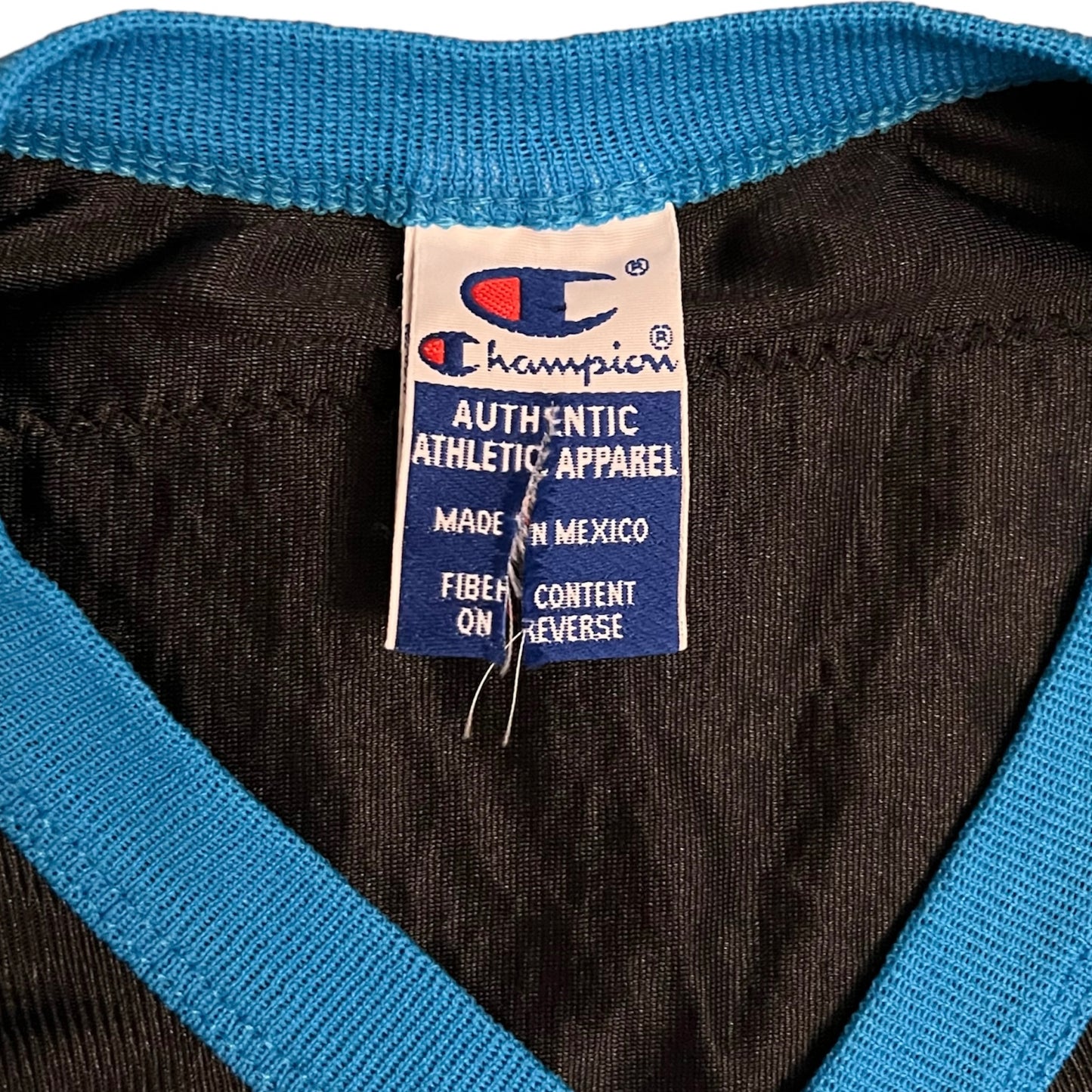 Vintage Carolina Panthers Champion Blank Jersey - YL