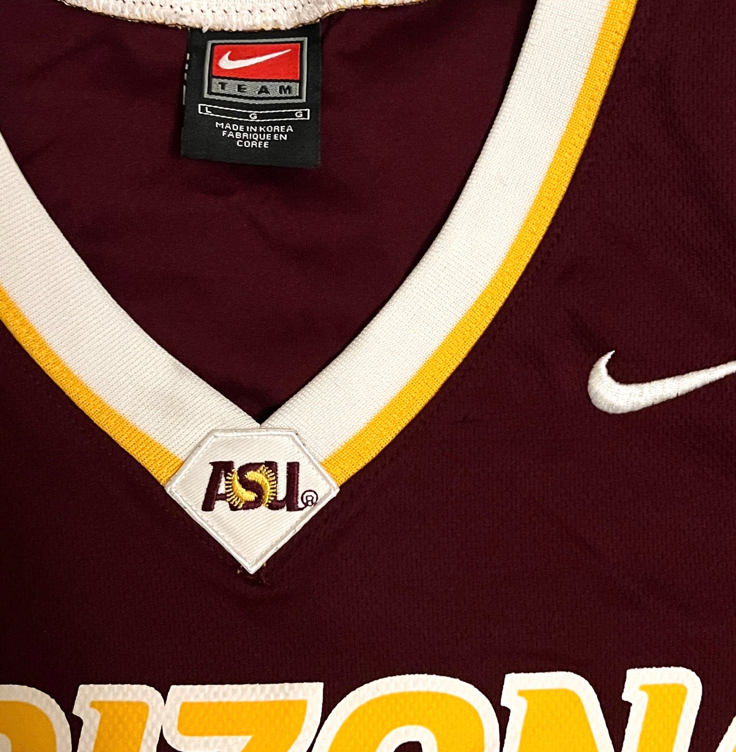 Arizona State Sun Devils 2005 Ike Diogu Home Jersey - L
