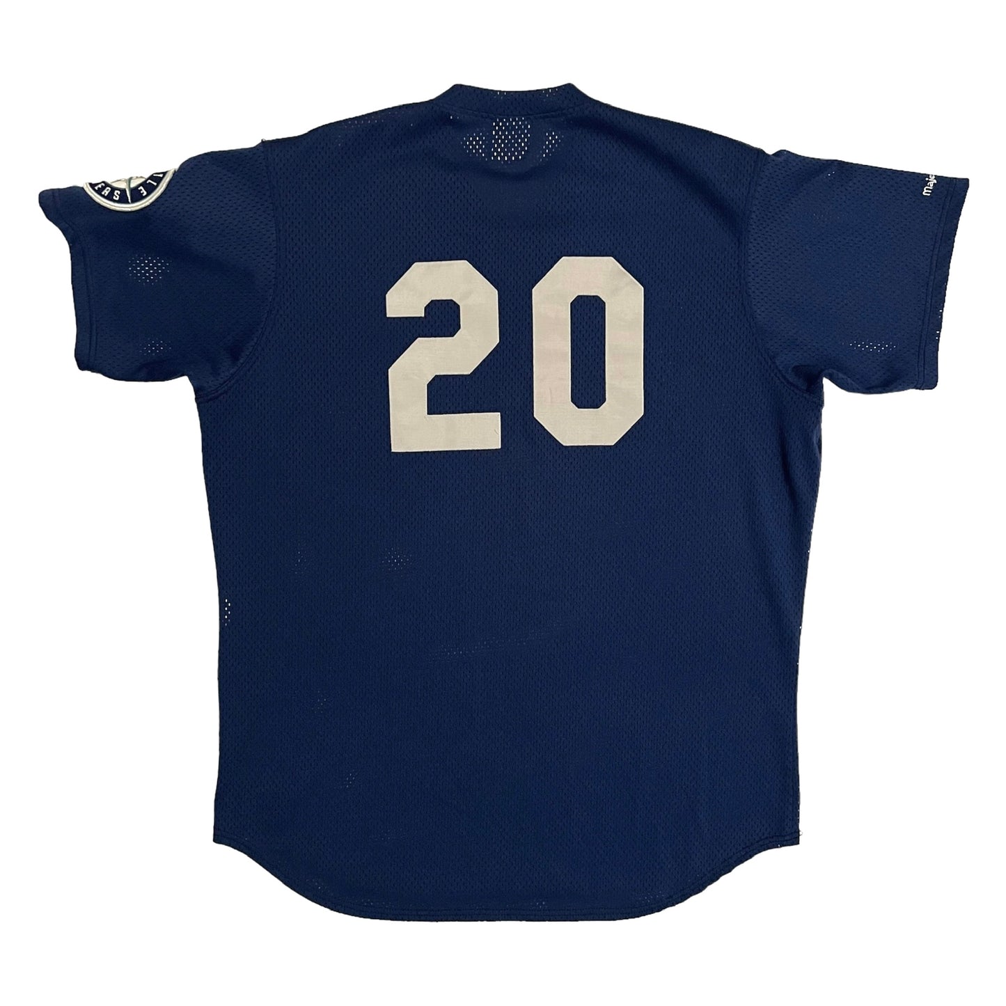 1993 Seattle Mariners #20 Game Used Spring Training Jersey - 2XL