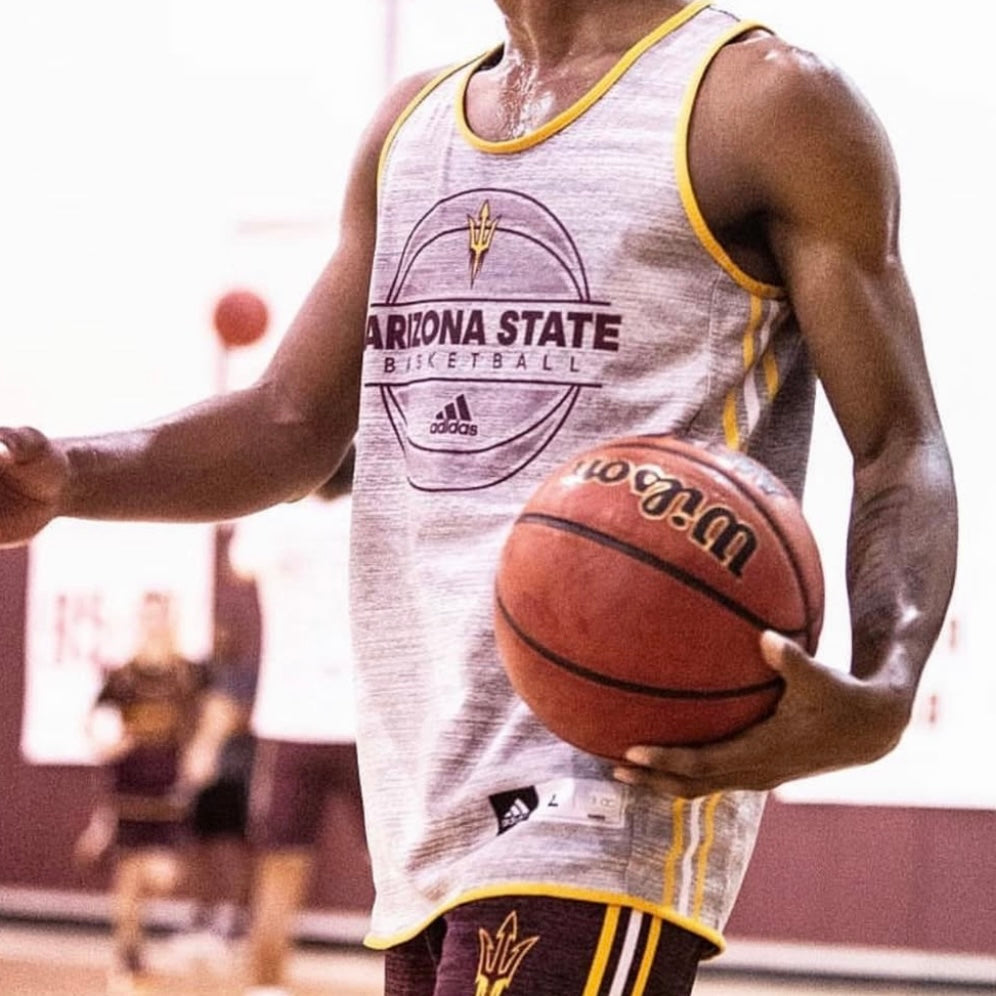 Team Issued 2019 Arizona State Basketball Reversible Practice Jersey - L