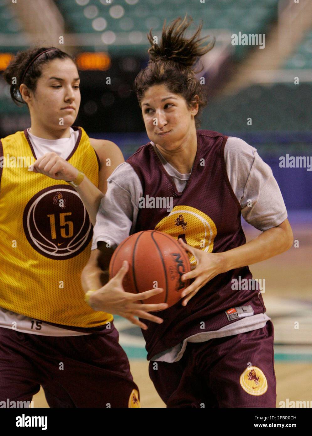 2007/08 Arizona State Sun Devils Women’s Team Issued Basketball Practice Jersey - XL