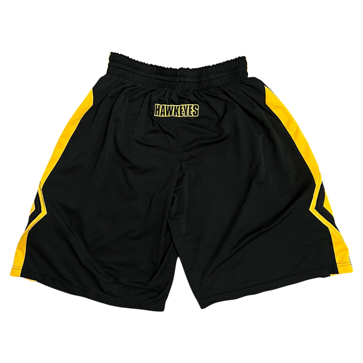 Team Issued Iowa Hawkeyes Basketball 2010/11 #3 Game Shorts - 38/S