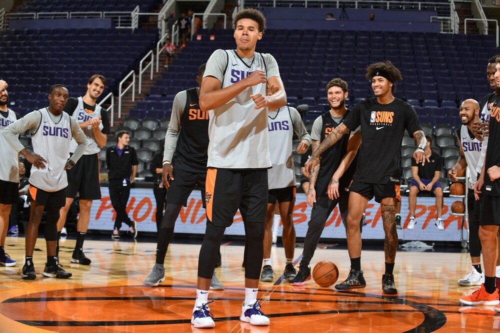 Dario Šarić Team Issued Phoenix Suns 2019/20 Reversible Practice Jersey - 2XLT