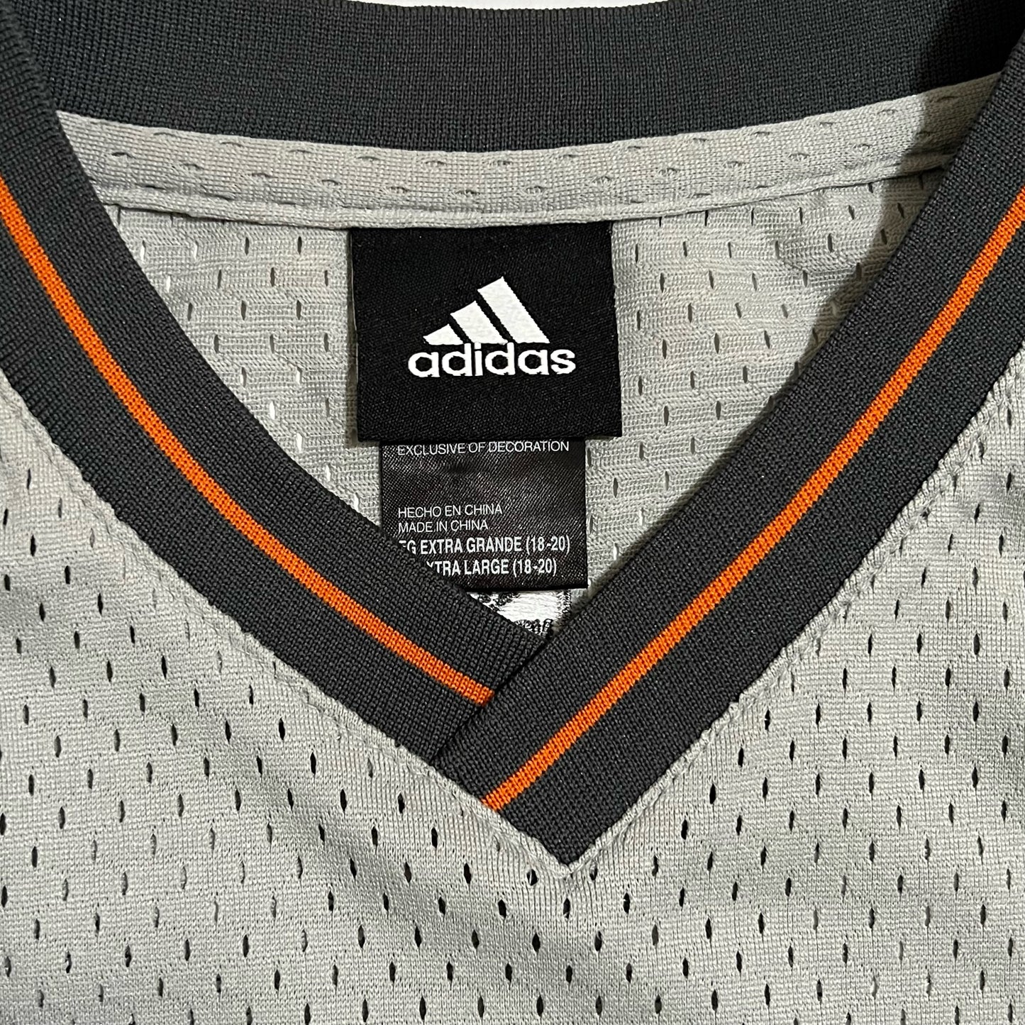 Steve Nash Phoenix Suns Charcoal Gray Adidas Jersey - YXL