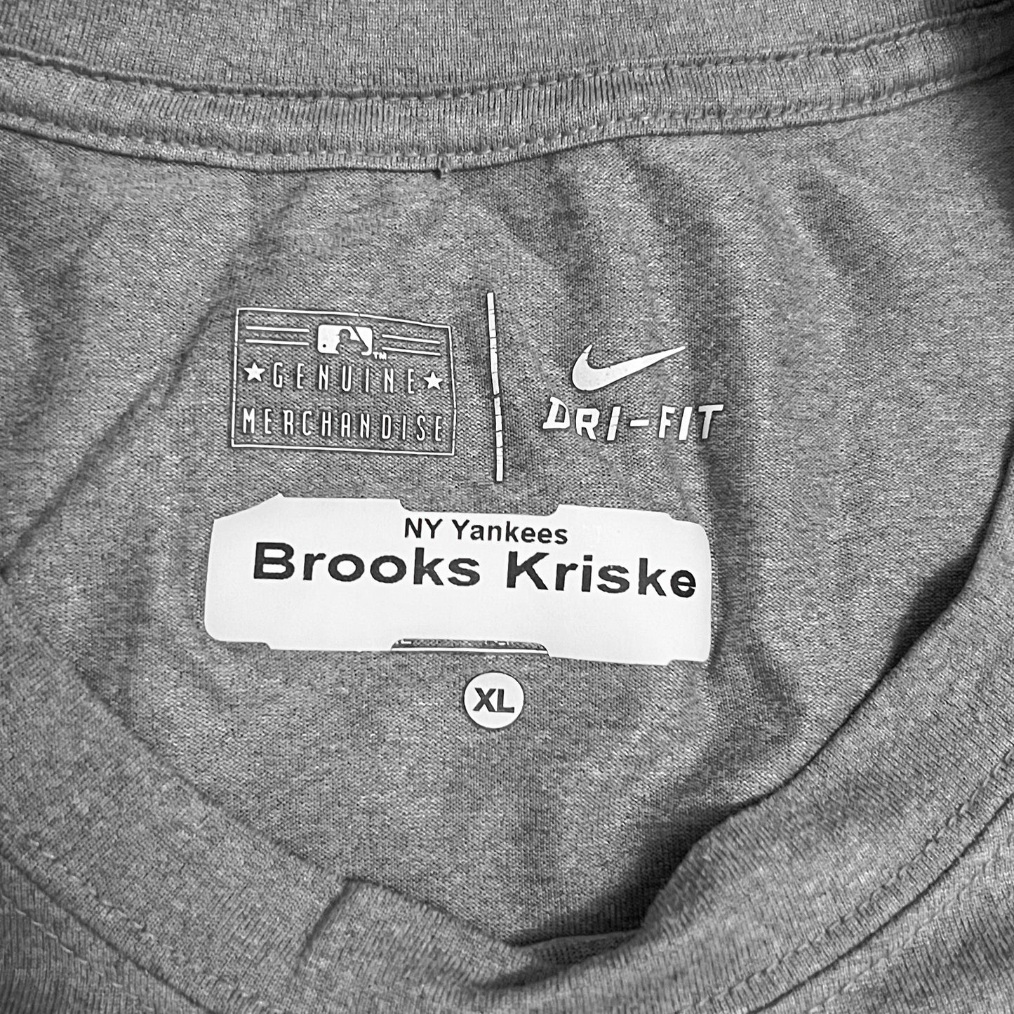 New York Yankees Player Issued Brooks Kriske Shirt - XL