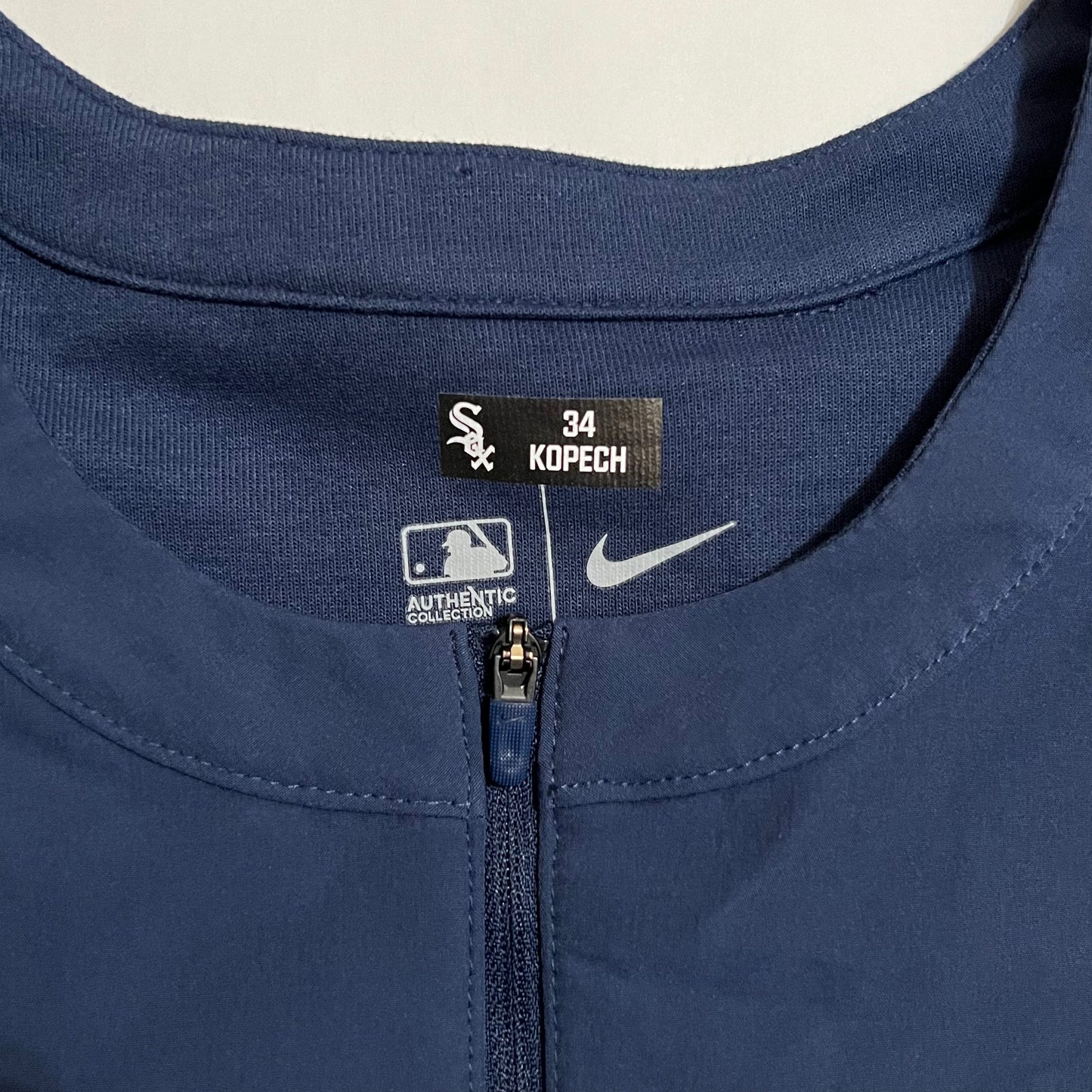 Player Issued Michael Kopech Chicago White Sox 2023 Dugout Pullover - XL